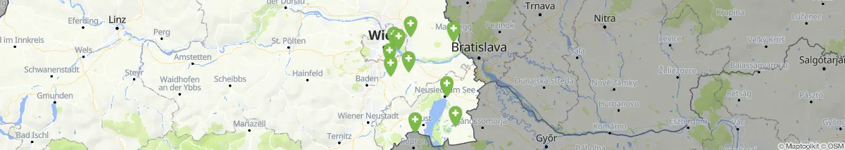 Map view for Pharmacies emergency services nearby Edelstal (Municipality, Burgenland) (318)